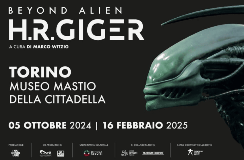  BEYOND ALIEN H.R. GIGER al Mastio della Cittadella di Torino.